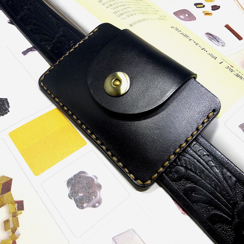 Women Bags Handmade - Blongk Ultra Dunne Taille Tas Echt