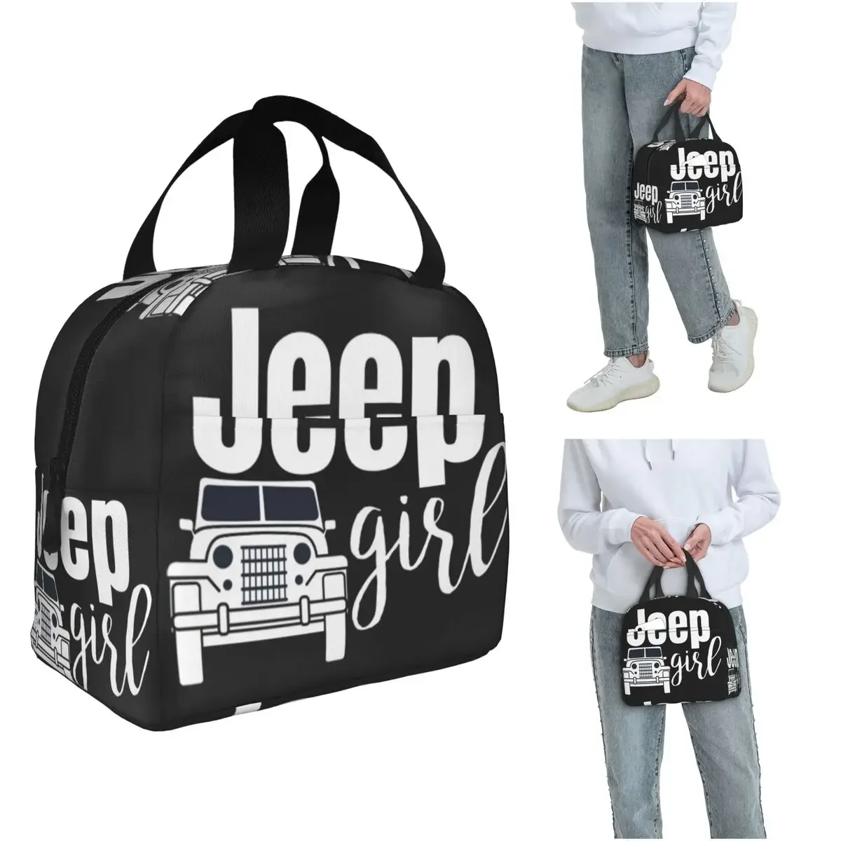 Women'S Jeep Bags - Jeep Girl Geïsoleerde Lunchtas voor Vrouwen