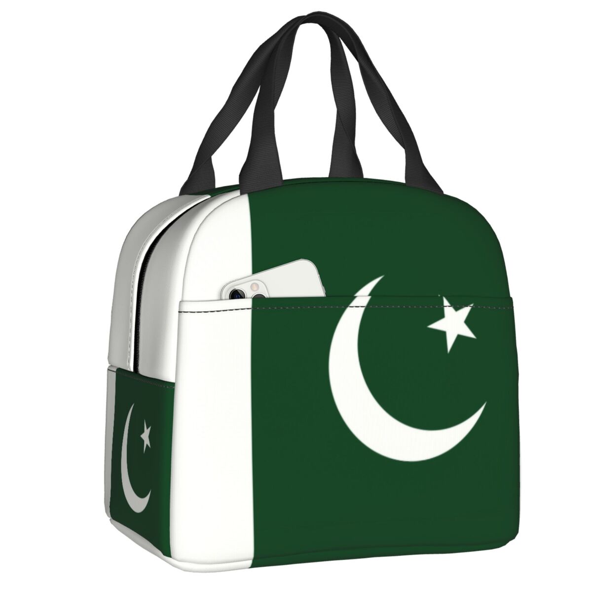 Women Bags In Pakistan - Aangepaste vlag van Pakistan geïsoleerde lunch