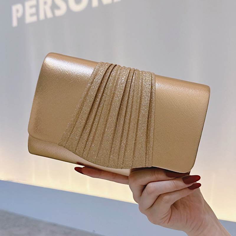 Women Bags Golden - Gouden kleine avond clutch tas voor