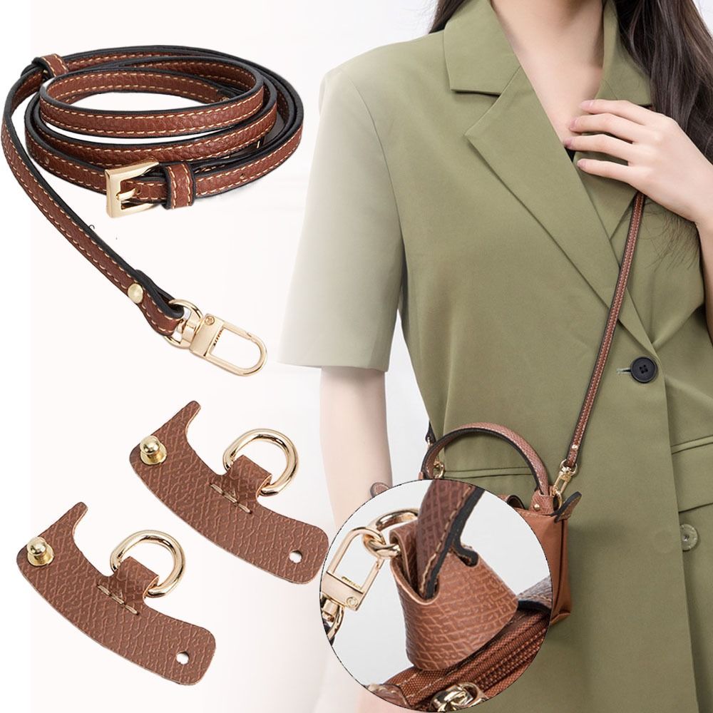 Women'S Bags Longchamp - Dames Vervangende Transformatie Echt Lederen Schouderband