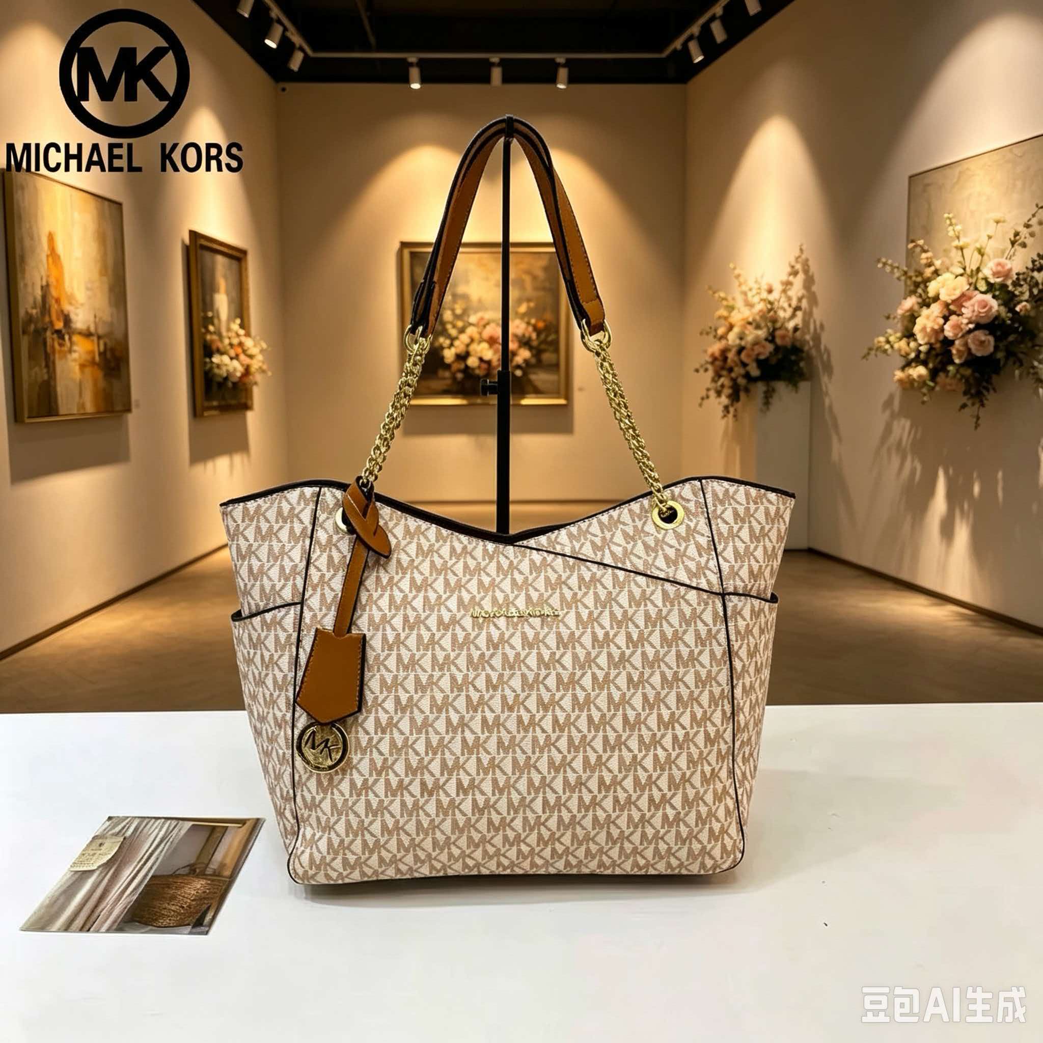 Women'S Tote Bags Michael Kors - Gloednieuwe, hoogwaardige Michael Kors dames schoudertas,