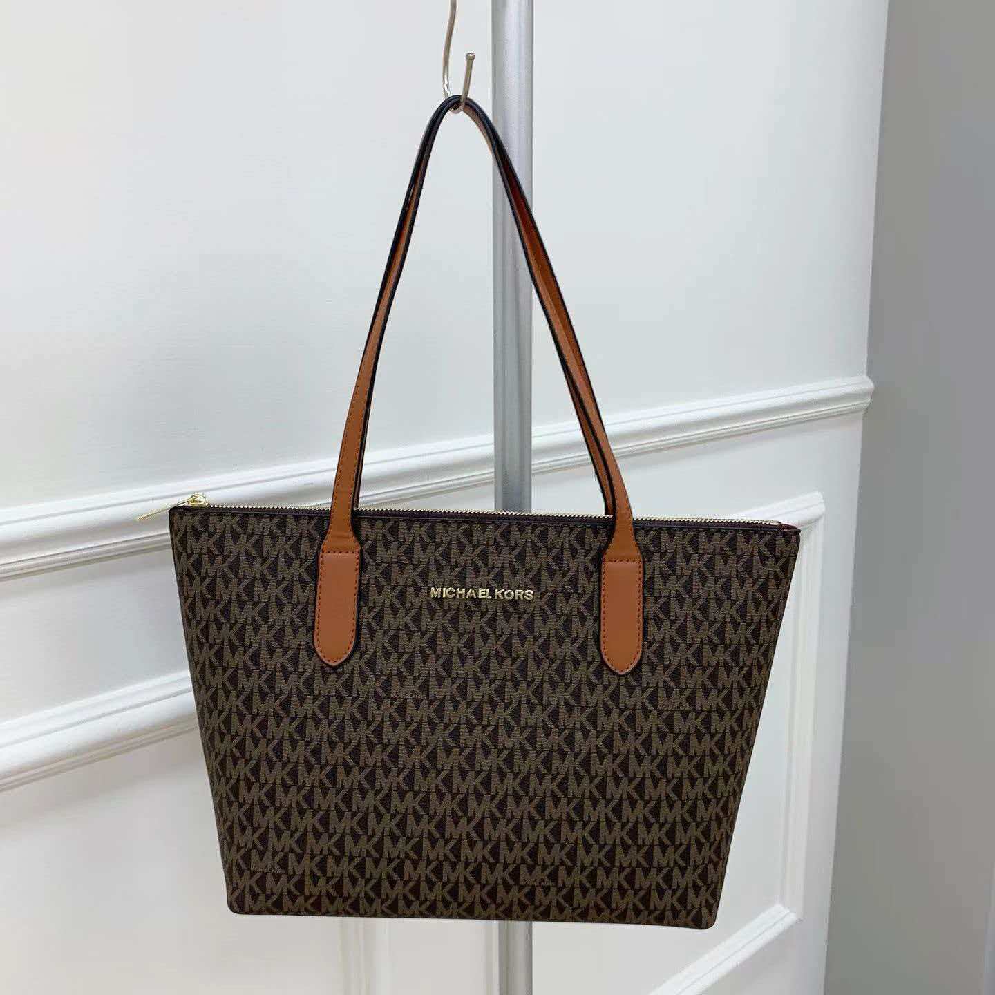 Women'S Tote Bags Michael Kors - Michael Kors Vincent bedrukte elegante crossbodytas