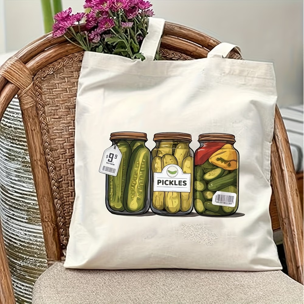 Women'S Tote Bags Designer - Duurzame canvas draagtas met grote capaciteit