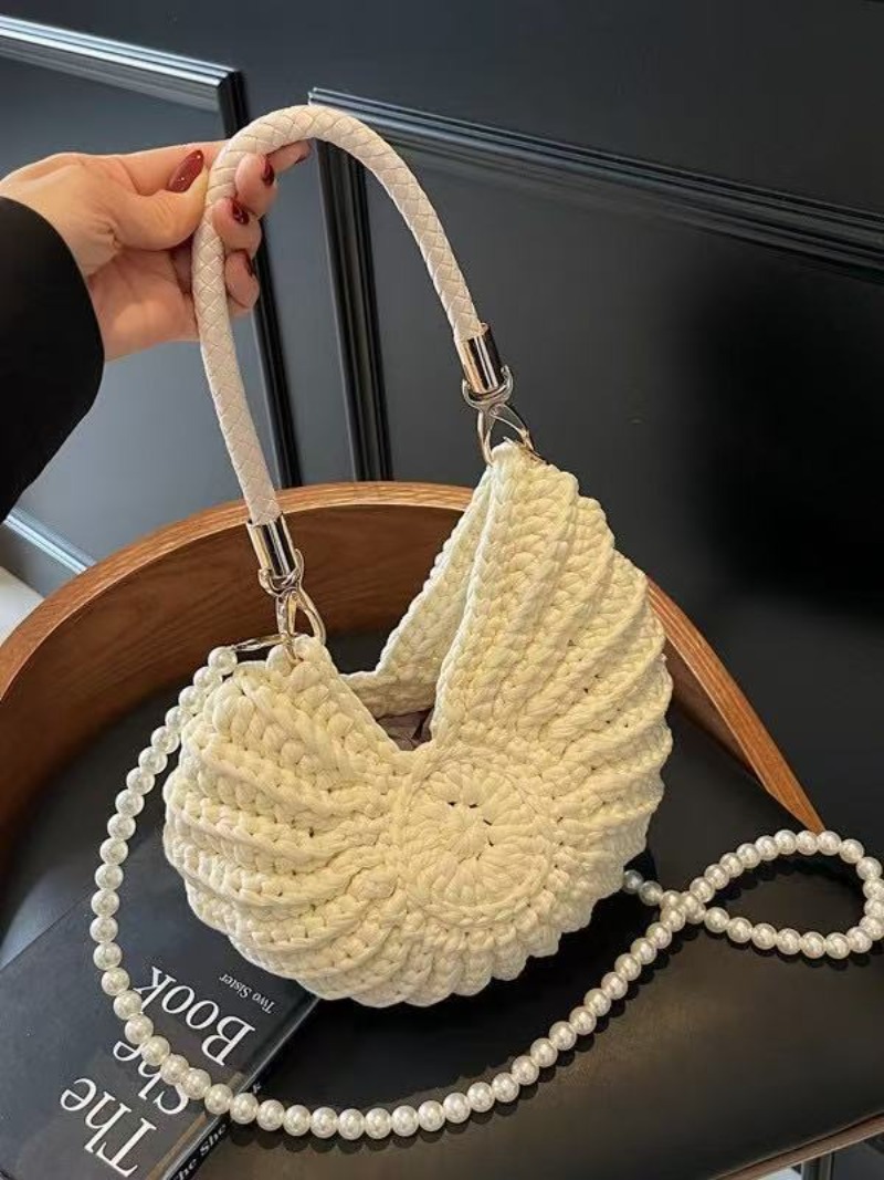 Creatieve schelpvormige gehaak - Women Bags Handmade recensie en prijs