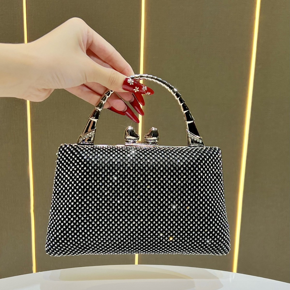 Glanzende Bruid Diamanten Kopp - Women'S Evening Bags recensie en prijs