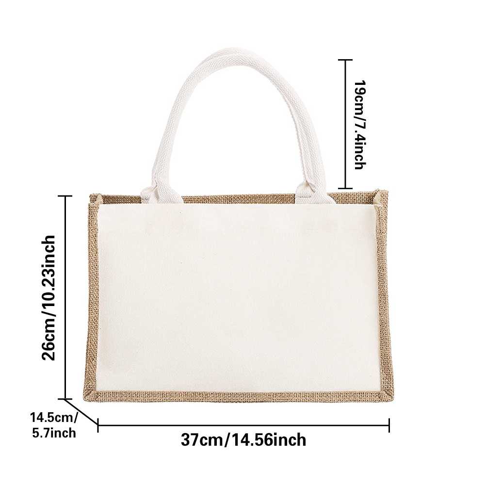 Strandtasjes van jute canvas m - Women Bags Jute recensie en prijs