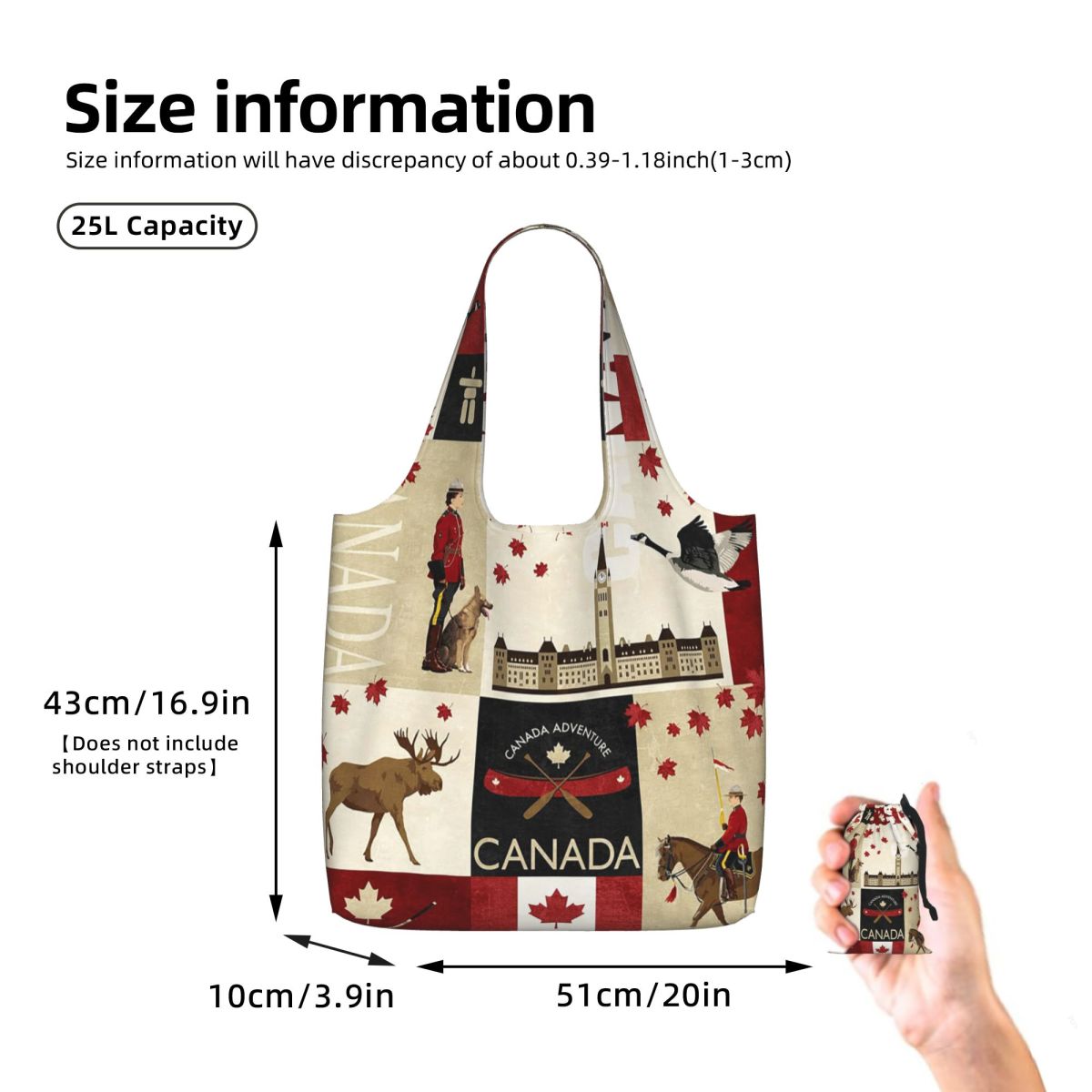 Canada Vlag Nationale Cultuur  - Women Bags Canada recensie en prijs