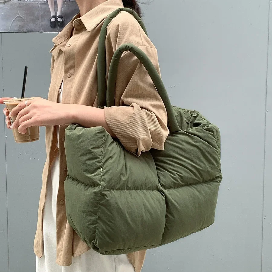Katoenen Gewatteerde Tote Grot - Women'S Tote Bags Designer recensie en prijs