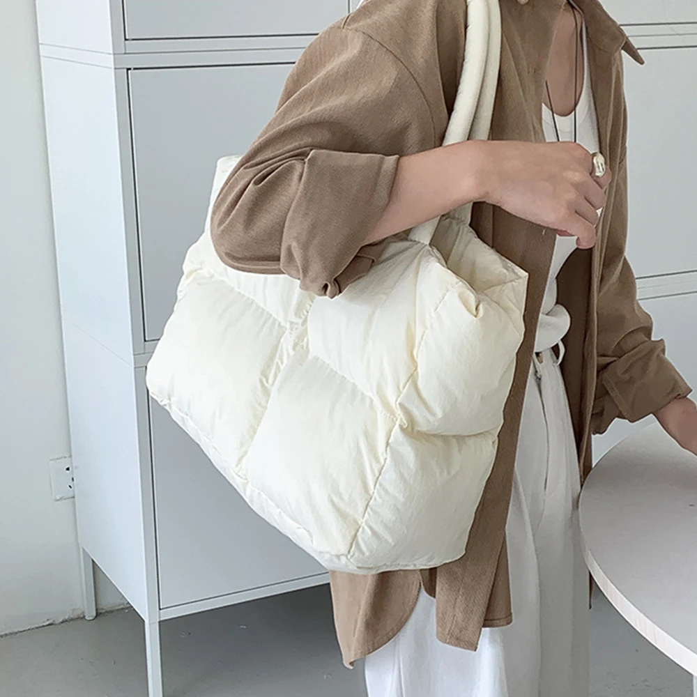 Katoenen Gewatteerde Tote Grot - Women'S Tote Bags Designer recensie en prijs