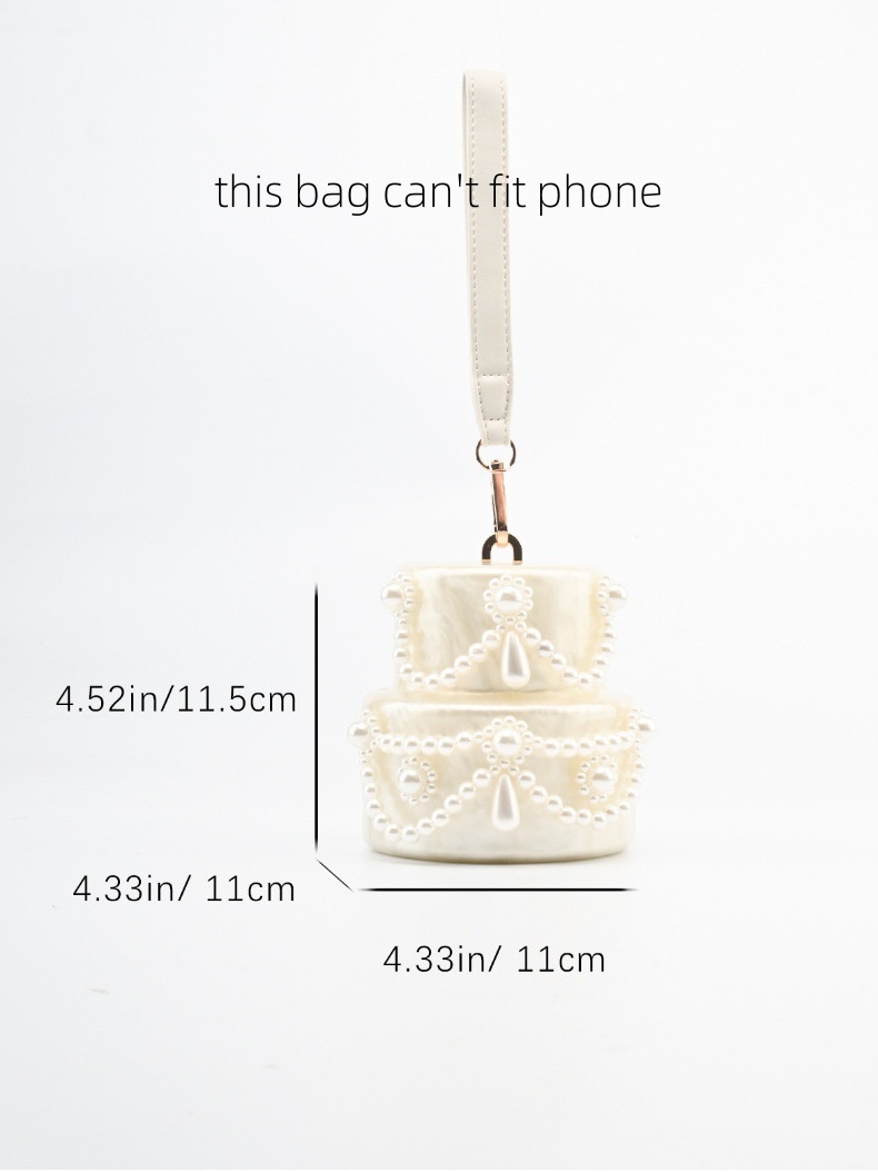 Cakevormige clutch bag acryl p - Women'S Evening Bags recensie en prijs