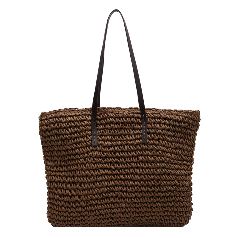 Strooien geweven draagtassen,  - Woven Straw Bag recensie en prijs