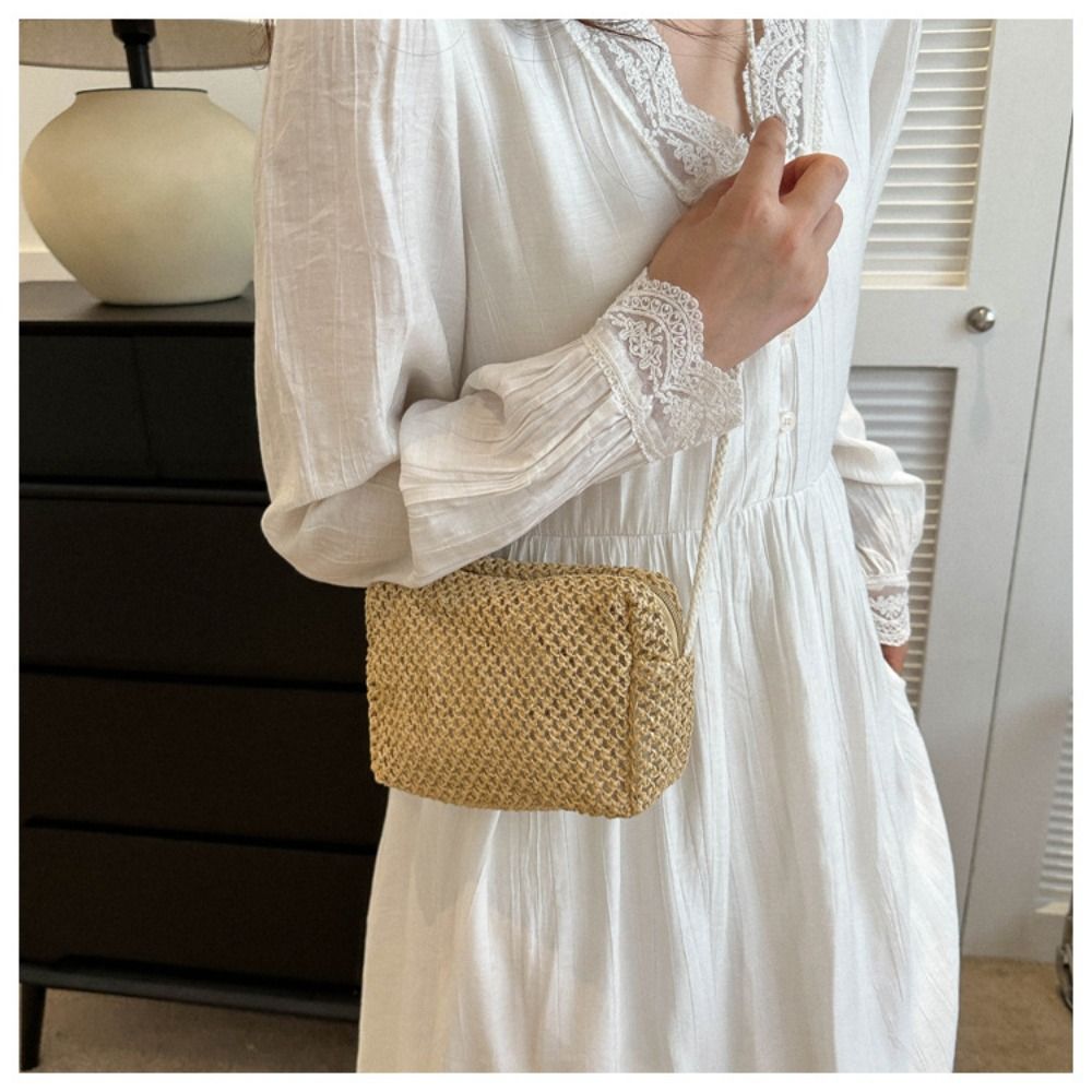 Trendy Dames Zomer Geweven Cro - Woven Straw Bag recensie en prijs