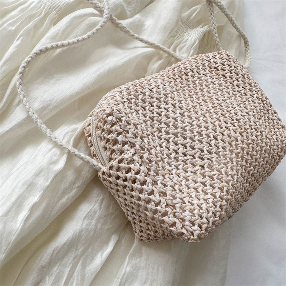 Trendy Dames Zomer Geweven Cro - Woven Straw Bag recensie en prijs