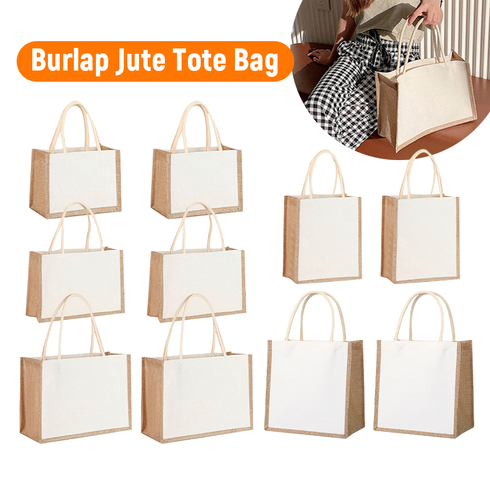 Dames boodschappentas handtas  - Women Bags Jute recensie en prijs