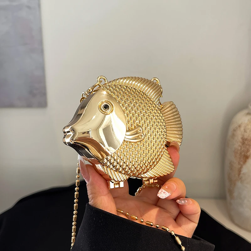 Schattige kleine visvorm metal - Women'S Evening Bags recensie en prijs