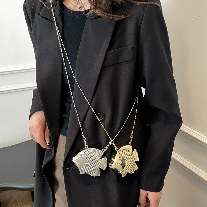 Schattige kleine visvorm metal - Women'S Evening Bags recensie en prijs