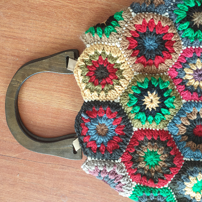 Bohemian Granny Square Crochet - Women Bags Handmade recensie en prijs